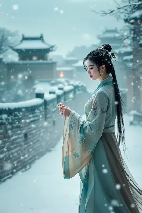 成人AI漫剧 - 长安小雪 短剧封面